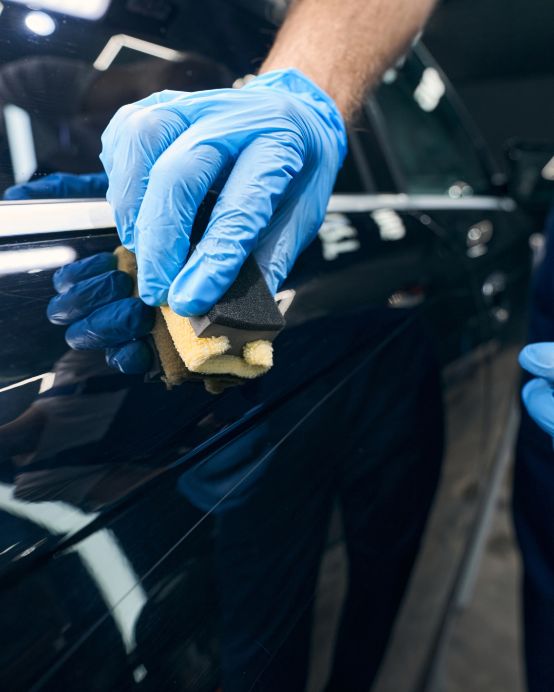 Scratch removal process